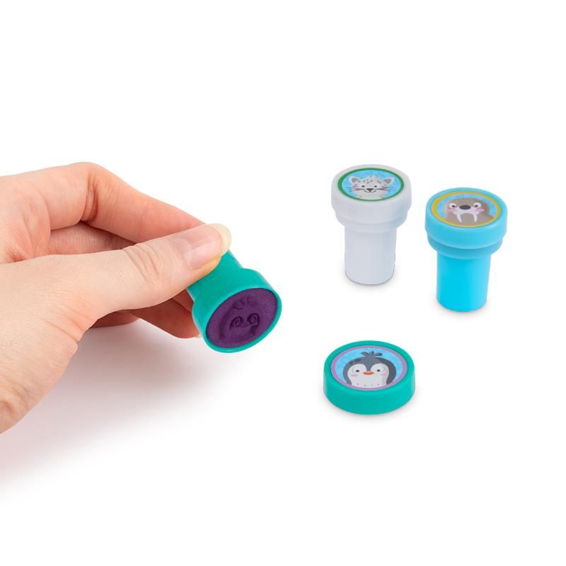 Stempel Wintertiere selbstfärbend - Bild 3