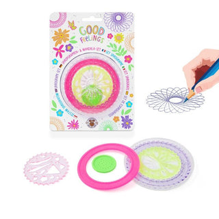 Good Feeling Spirograph & Mandalaset 6-teilig