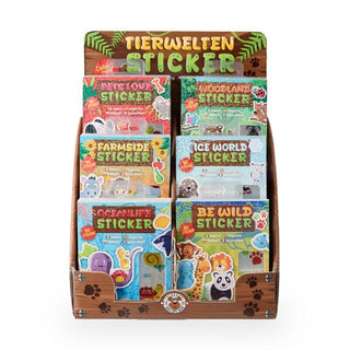 Tier - Stickerbuch 90 Sticker