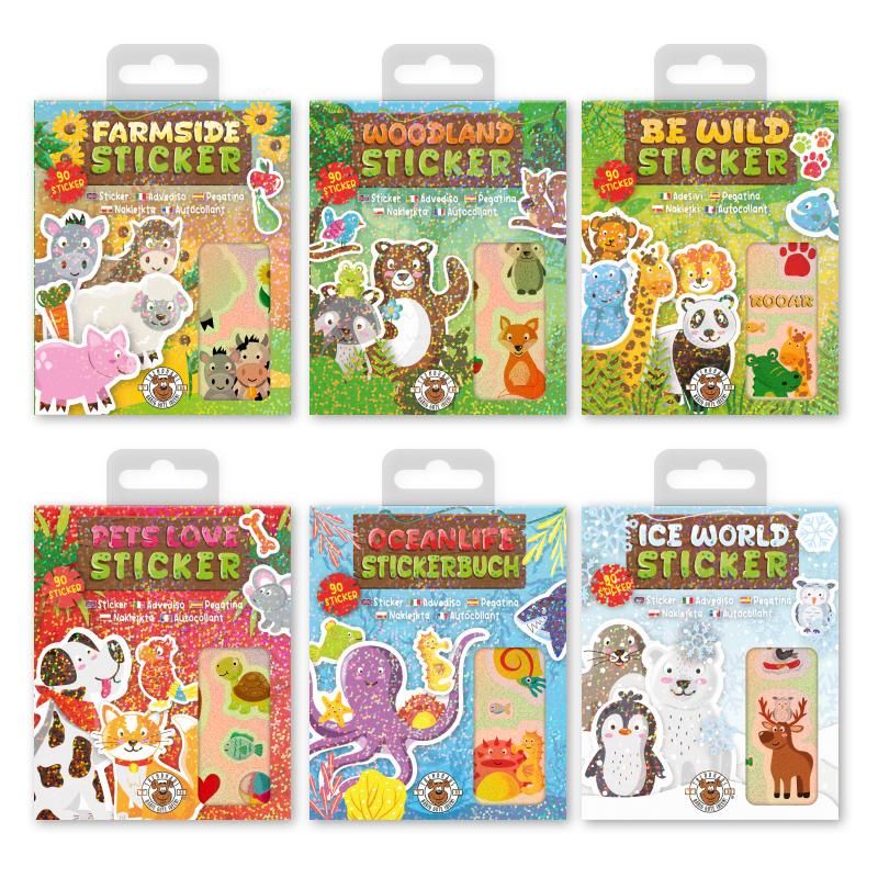 Tier - Stickerbuch 90 Sticker - Bild 3