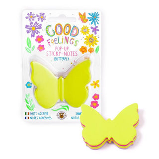 Good Feeling Sticky Notes Pop-Up Schmetterling