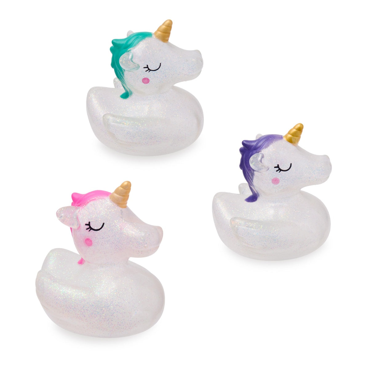 Rainbow Power : Glitzer - Badeente Einhorn - Bild 1