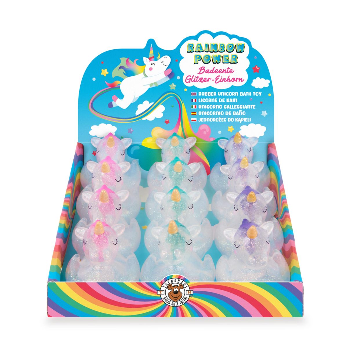 Rainbow Power : Glitzer - Badeente Einhorn - Bild 4