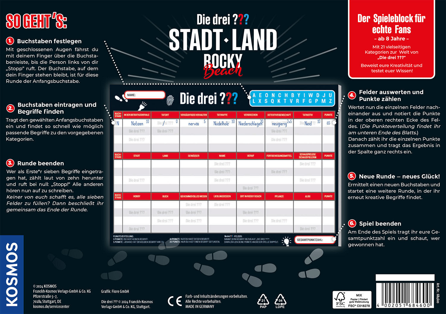 Die drei ??? Stad - Land - Rocky Beah - Bild 2