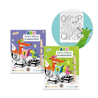 ABC Zaubermalbuch mit Bleistift