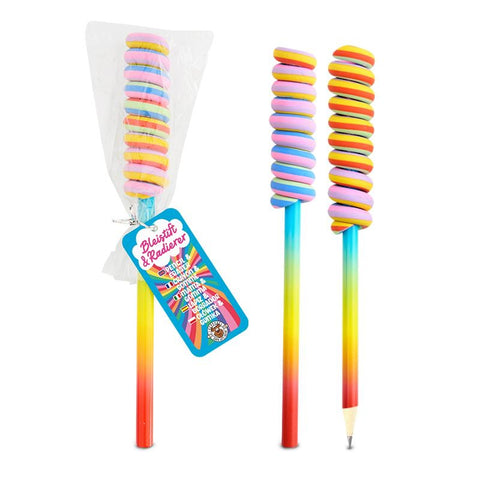 Trendhaus Lollipop Bleistift & Radierer