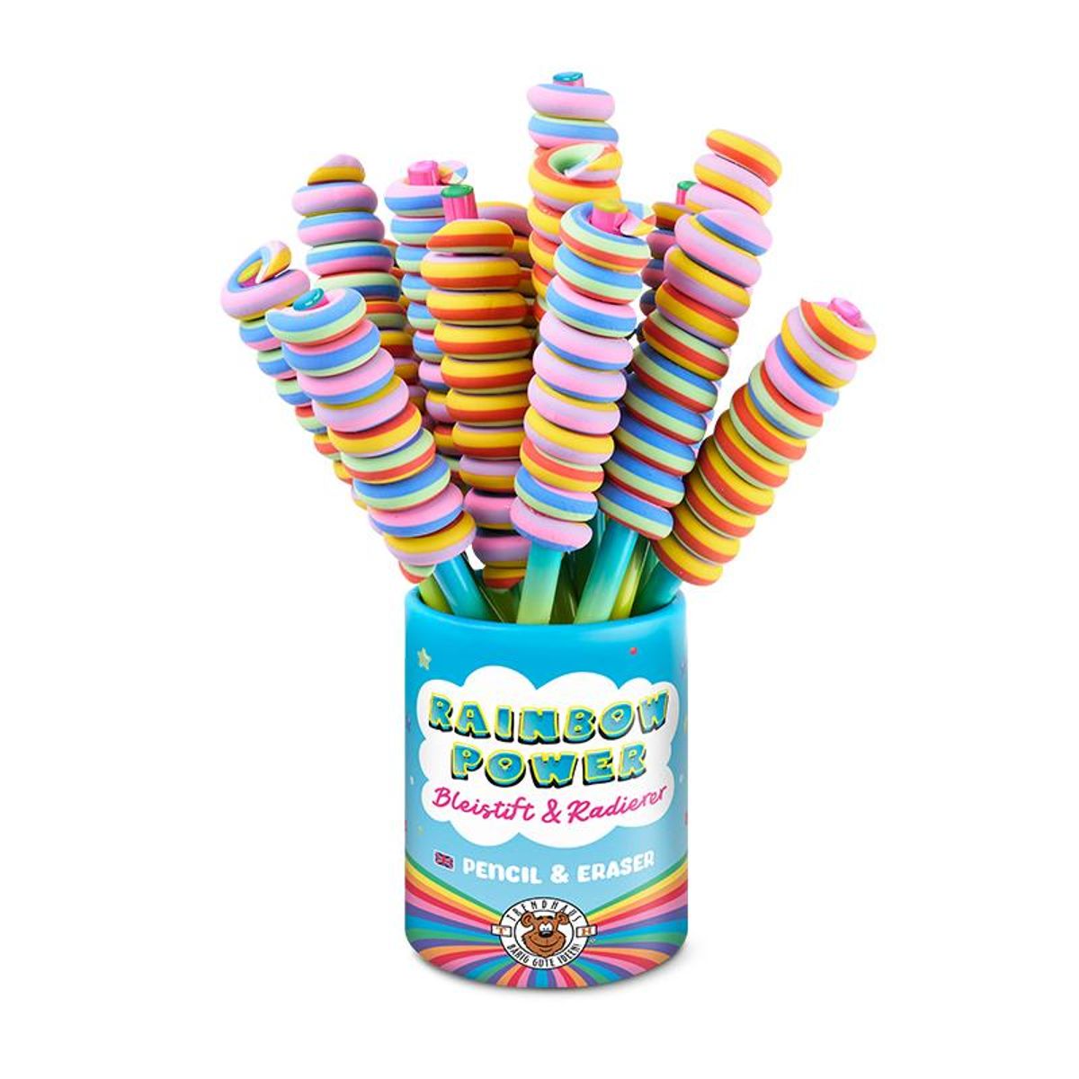 Trendhaus Lollipop Bleistift & Radierer - Bild 3