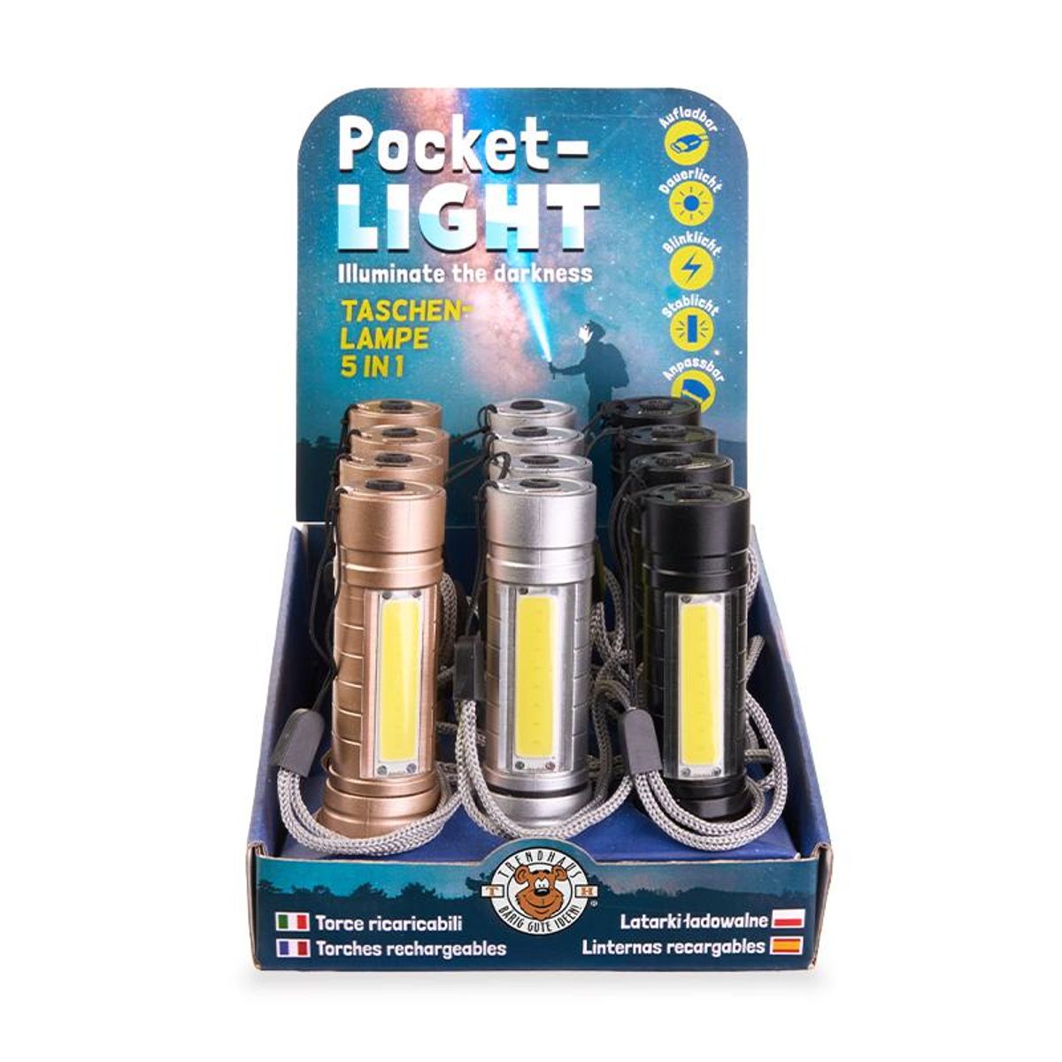 LED-Taschenlampe aufladbar - Bild 2