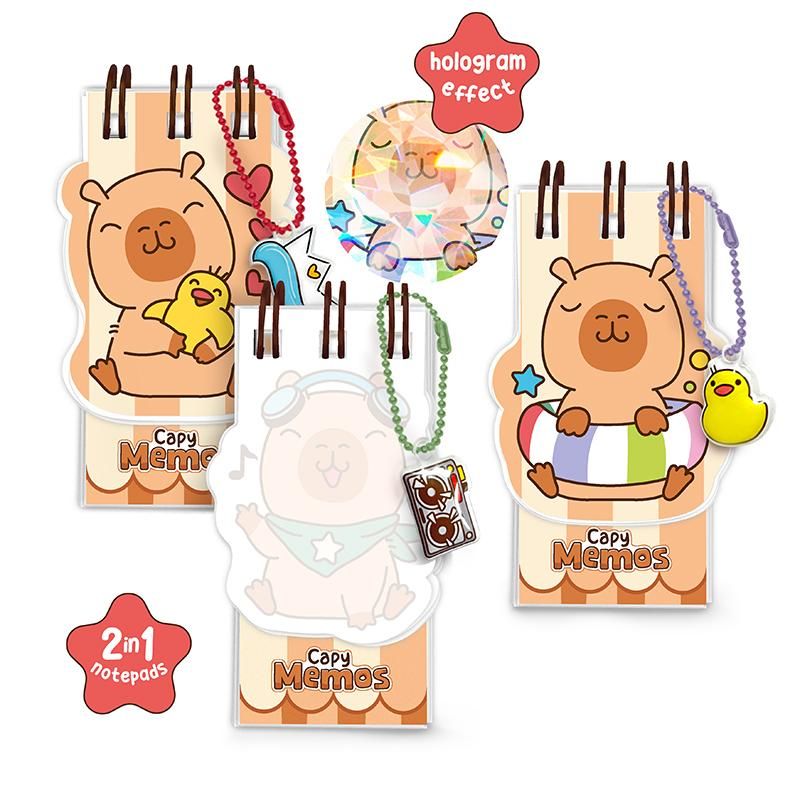 Mini-Blöckchen 2-in-1 Capybara - Bild 1