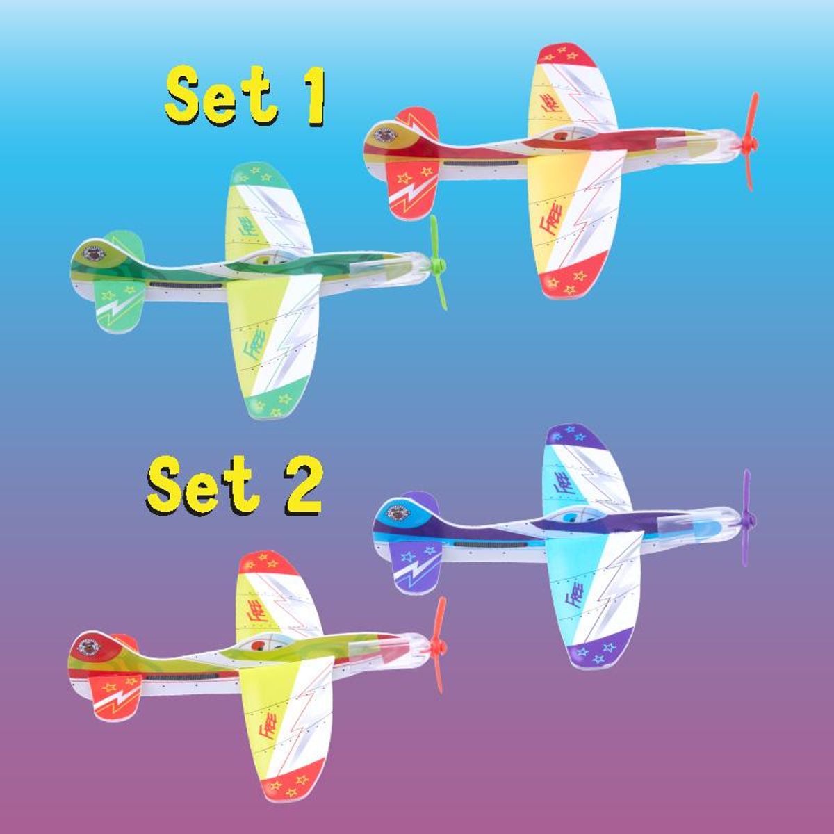 Speed Foam Gleiter Flugset ( 2 Flugzeuge ) - Bild 4