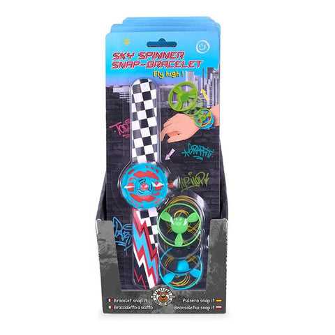 Sky Spinner Snap Armband