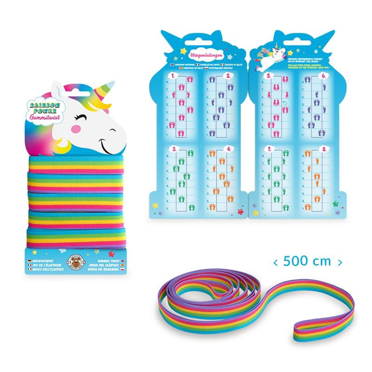 Rainbow Power Gummitwist 5m - Bild 1