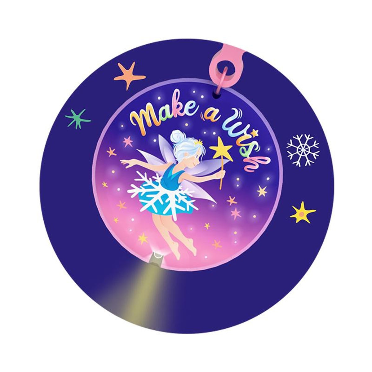 Make a Wish LED-Taschenlicht mit Karabiner - Bild 3