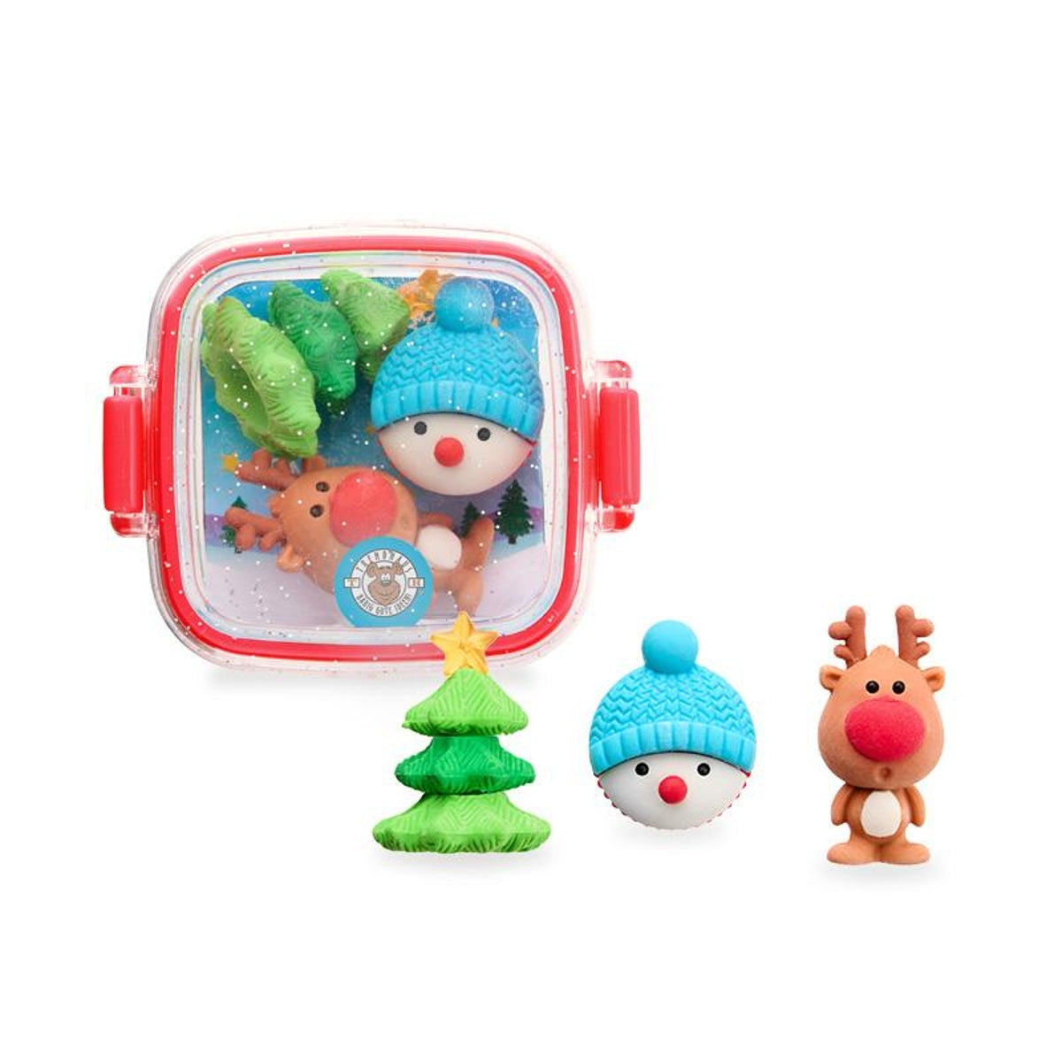 Magic Moments Radierer Winter-Friends in Box, 3er-Set - Bild 1