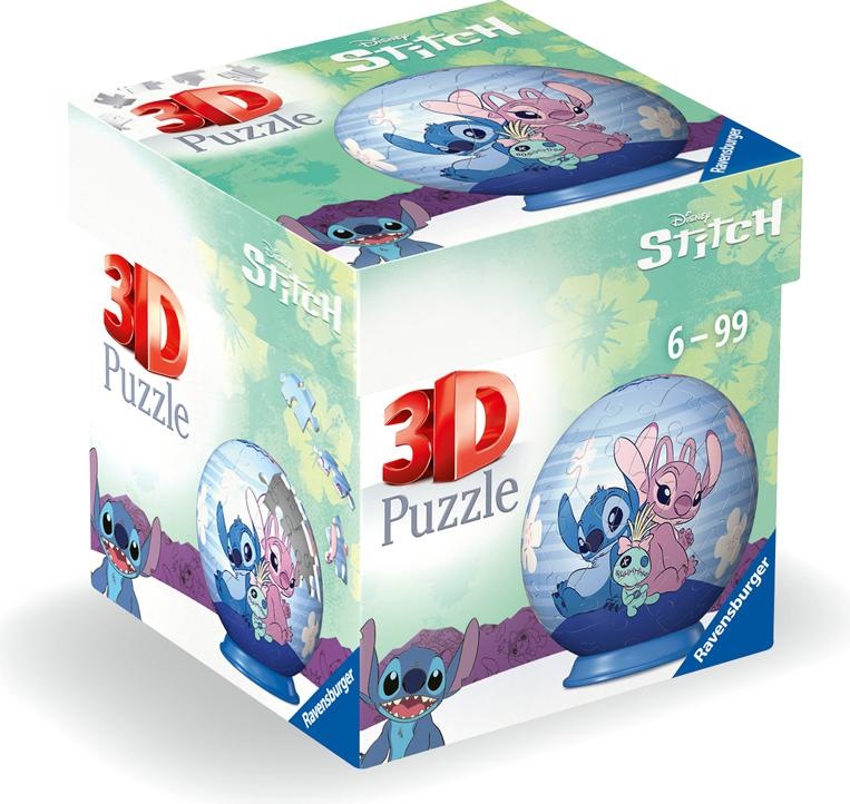 Mini Puzzleball 3D Disney Stitch - Bild 1