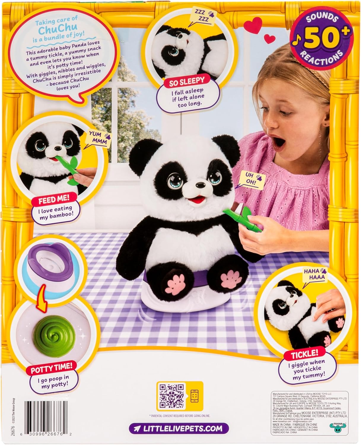 Little Live Pets My interaktives Baby Chuchu Panda - Bild 5