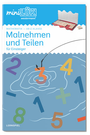 miniLÜK Heft Malnehmen und Teilen für Einsteiger, Cover Mathematik ab 2. Klasse