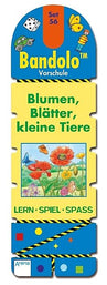 Bandolo Set 56 Blumen, Blätter und kleine Tiere
