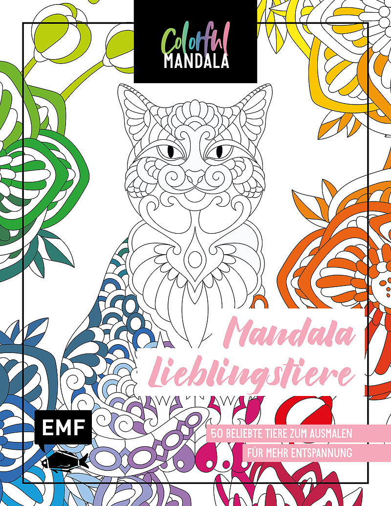 Mandala Colorful Lieblingstiere - Bild 1