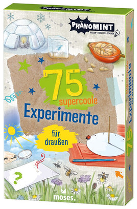Phänomint 75 supercoole Experimente für draussen