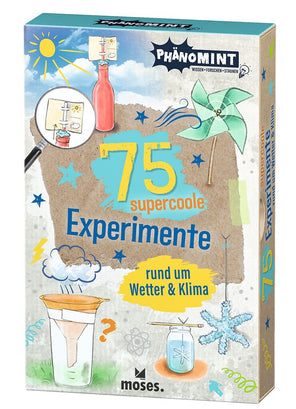 Phänomint 75 supercoole Experimernte rund um Wetter und Klima