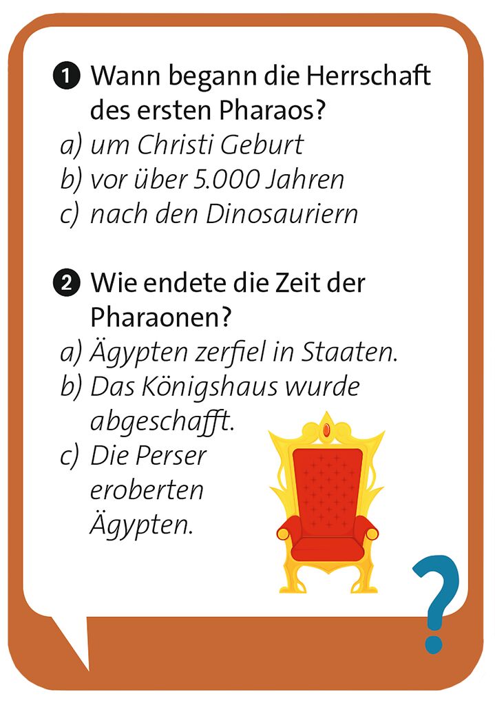 Pocket Quiz Junior Altes Ägypten - Bild 5