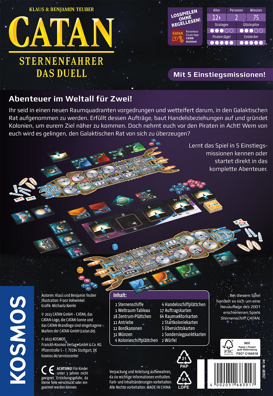 CATAN - Sternenfahrer - Das Duell - Bild 2