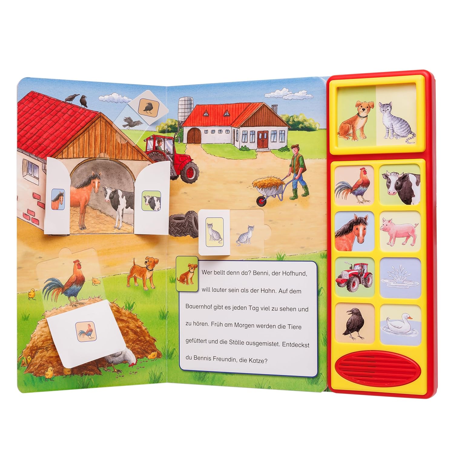 Mein Bauernhof Klappen - Geräusche - Buch - Bild 2