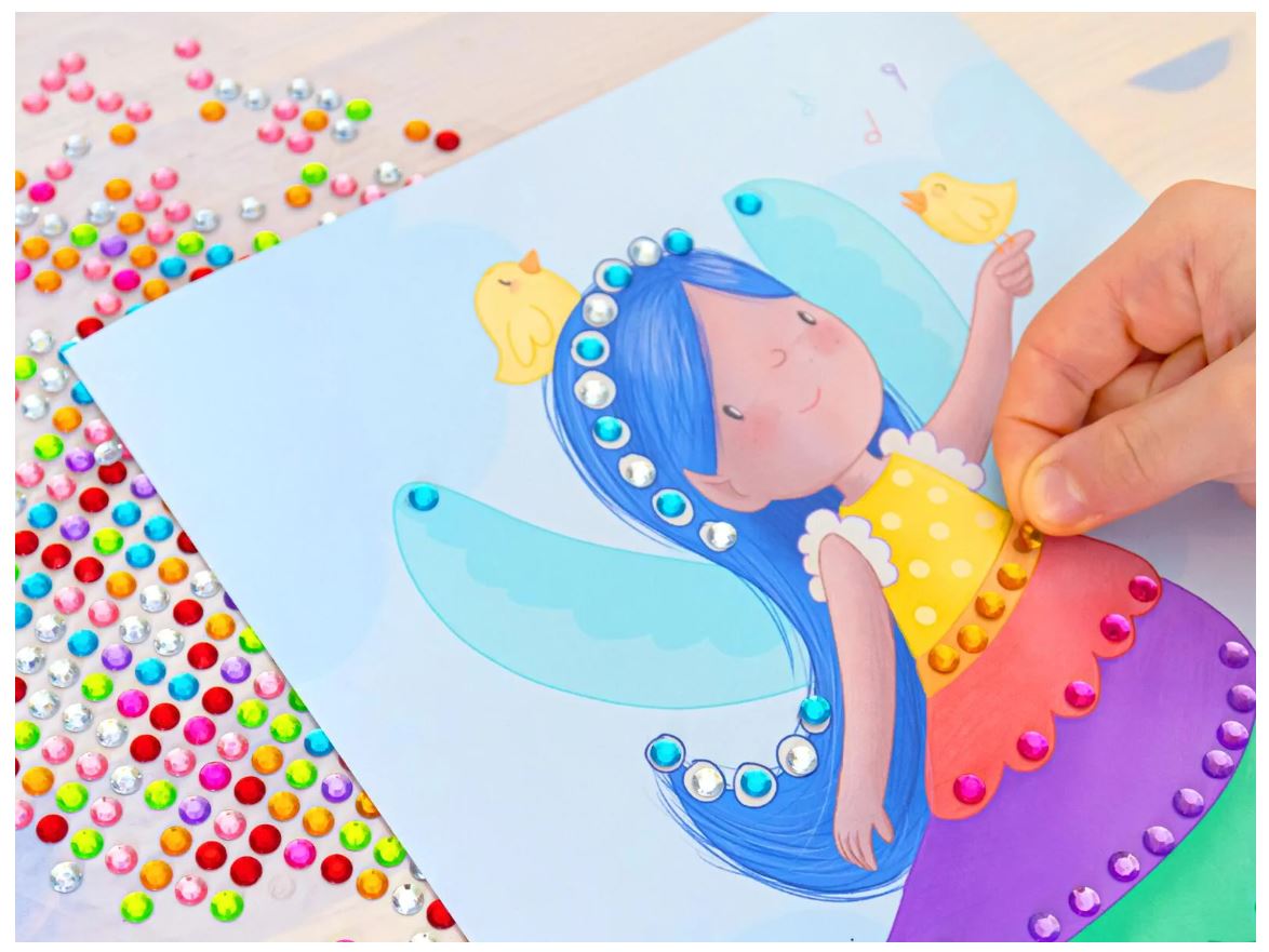 Diamant Stickerheft - Anziehpuppen Feenzauber - Bild 2