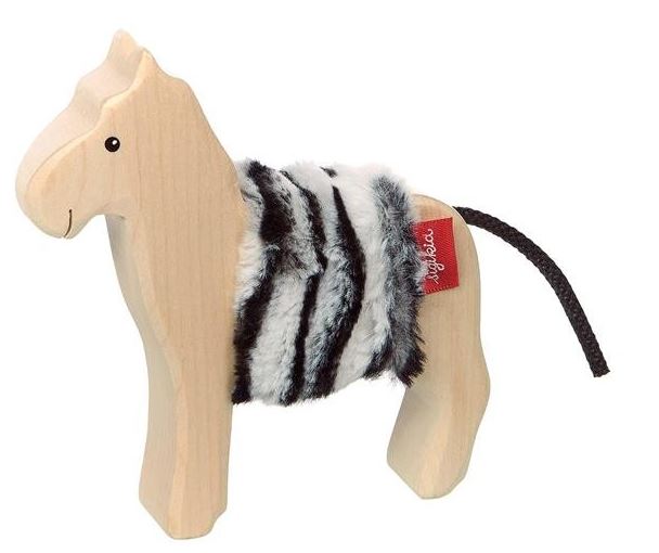 Holztier Zebra Cudly Wudly - Bild 1