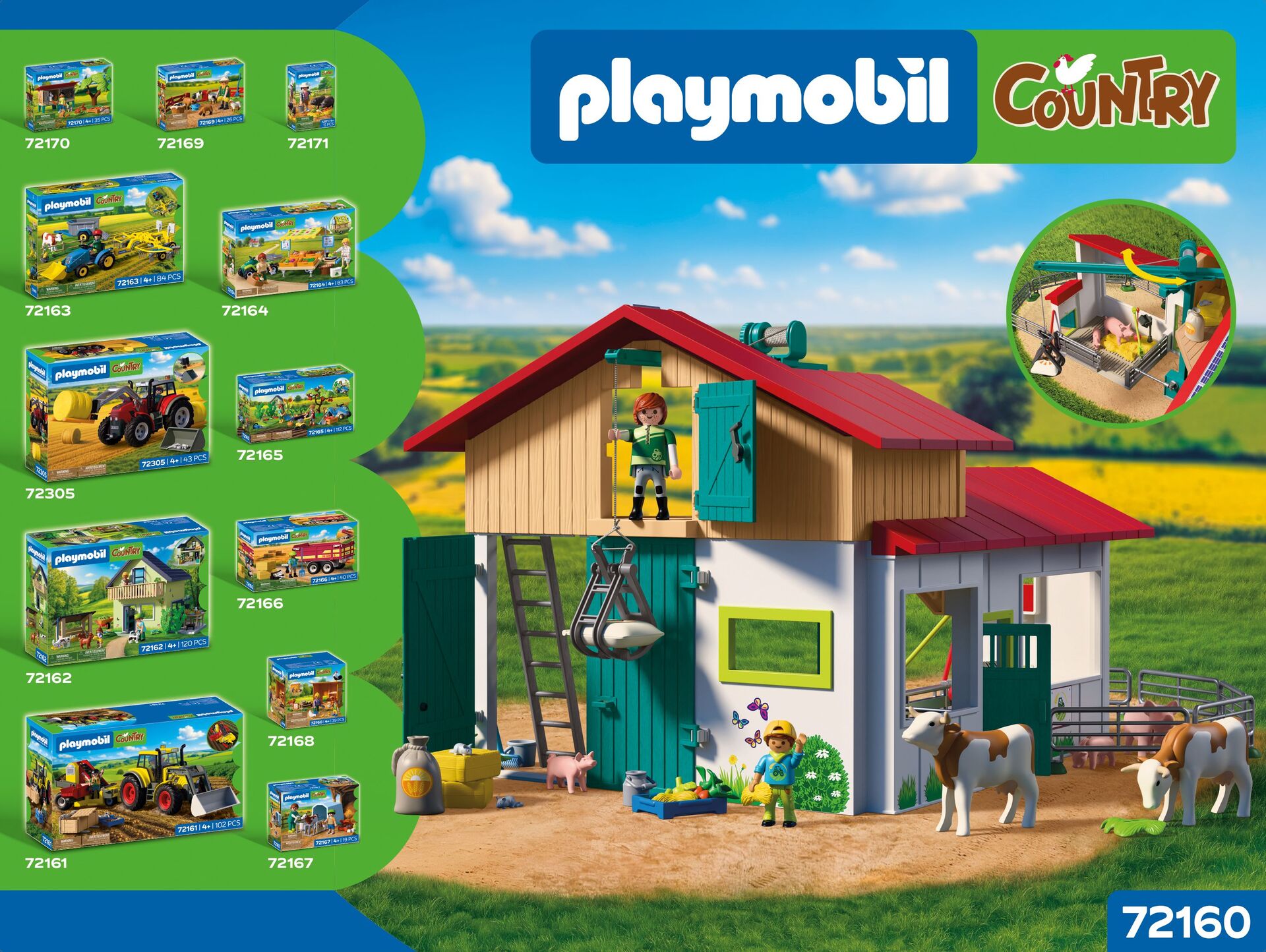 PLAYMOBIL Grosser Bauernhof 72160 - Bild 9
