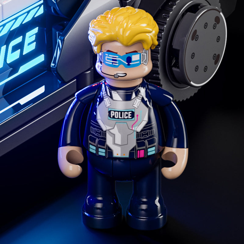 Lumibricks Cyberpunk Streifenwagen F9043 - Bild 12