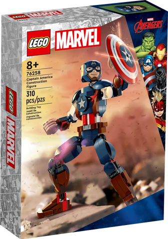LEGO Marvel Captain America Baufigur 76258