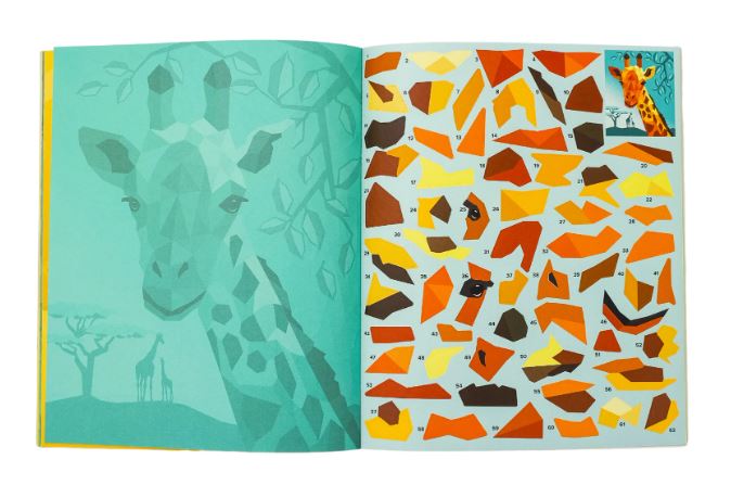 Sticker Painting Buch Safari - Bild 9