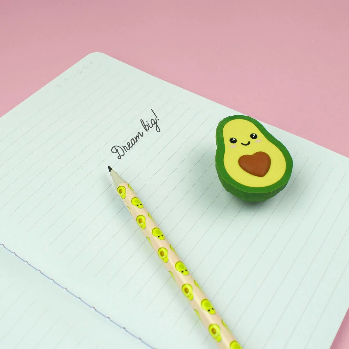 Legami Maxi-Radiergummi Avocado - Let's Avocuddle - Bild 2