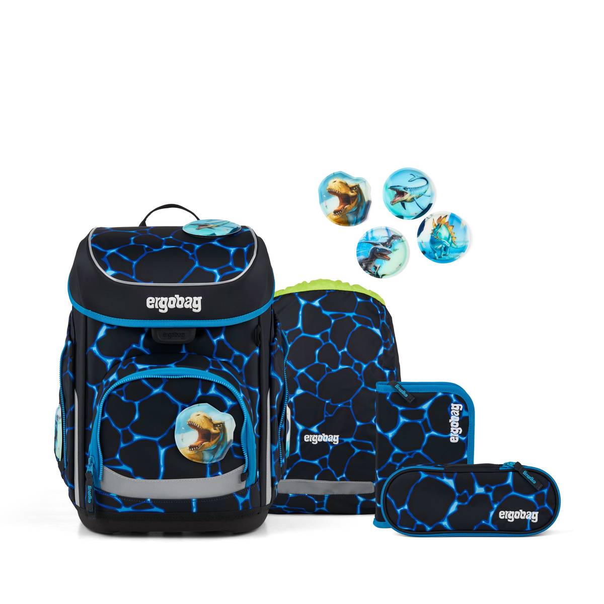 Ergobag Cubo 5-tlg. Set Bärassic Garden