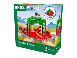 Brio Lok-Drehscheibe mit Kontollbrücke 33.476