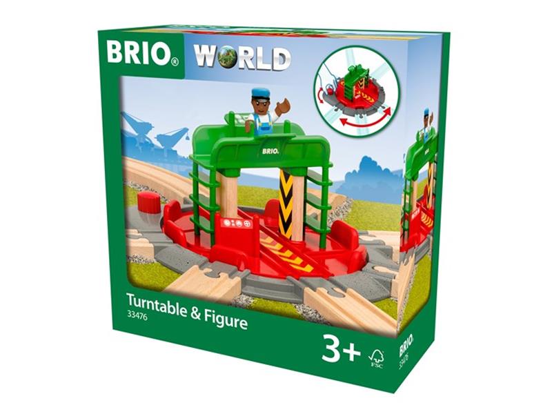 Brio Lok-Drehscheibe mit Kontollbrücke 33.476 - Bild 1