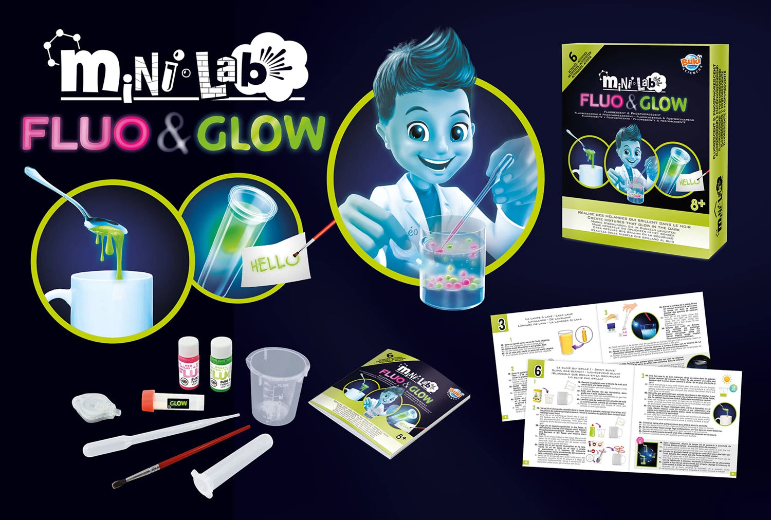 Buki Mini Lab Fluo & Glow - Bild 2