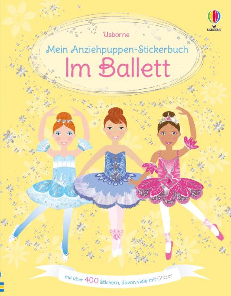 Mein Anzieh-Stickerbuch: Im Ballet - Bild 1
