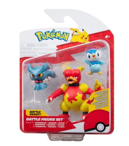Pokémon Battle Figuren Dreierpack Battle Ready - Bild 14