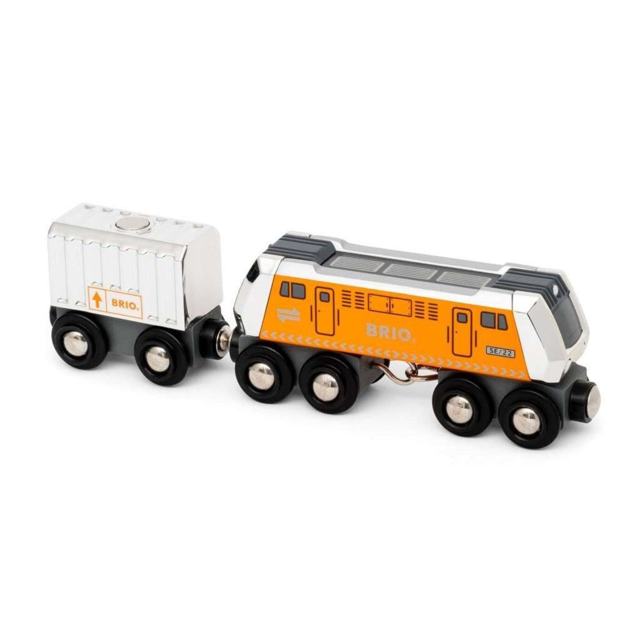 Brio Grosse Frachtlok mit Waggon 36009 - Bild 2