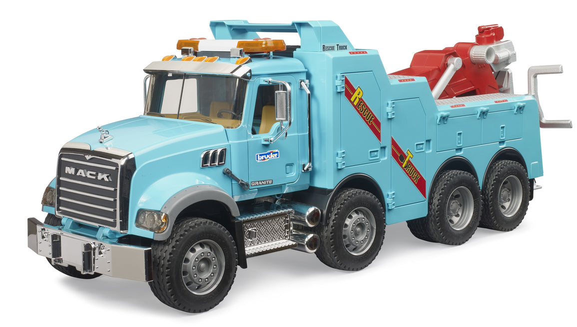 Bruder 02831 MACK Granite Berge- und Abschlepp LKW