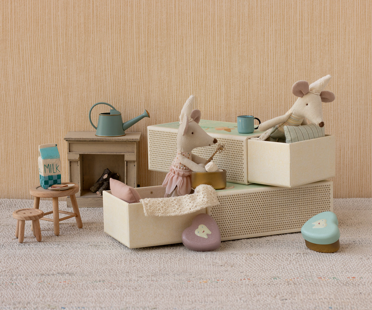 Maileg Zahnfee-Maus kleine Schwester in der Streichholzschachtel - Bild 2