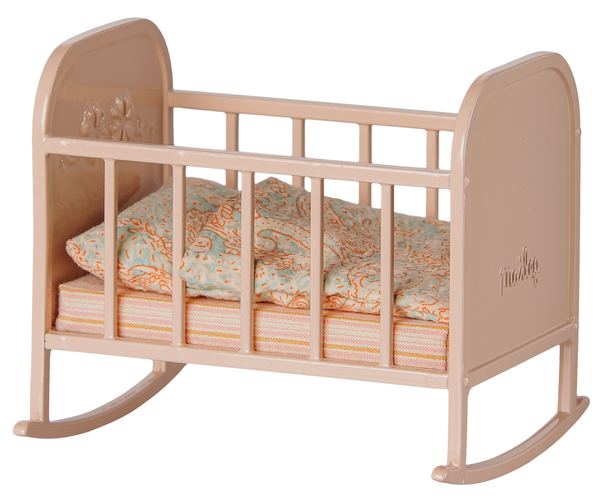 Maileg Wiege für Baby-Mäuse – Light Rose - Bild 1