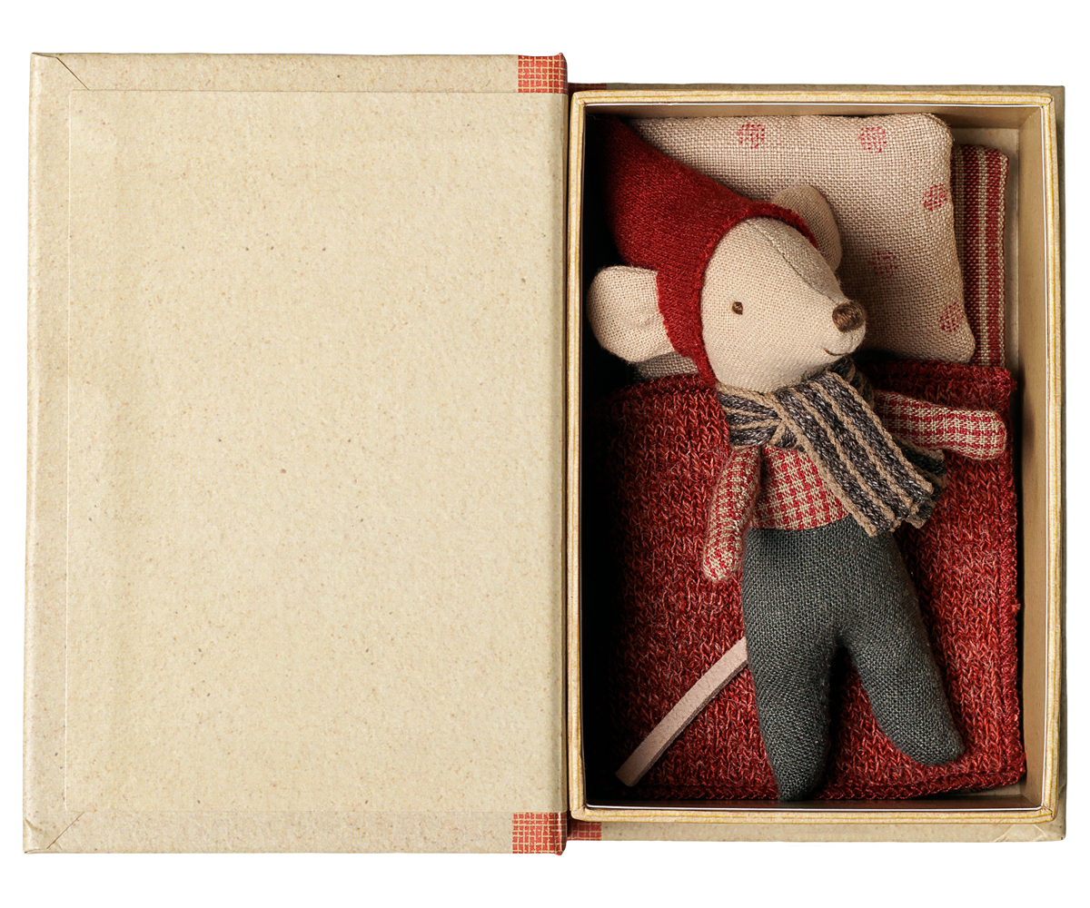 Maileg Weihnachts-Baby-Maus im Buch - Bild 2