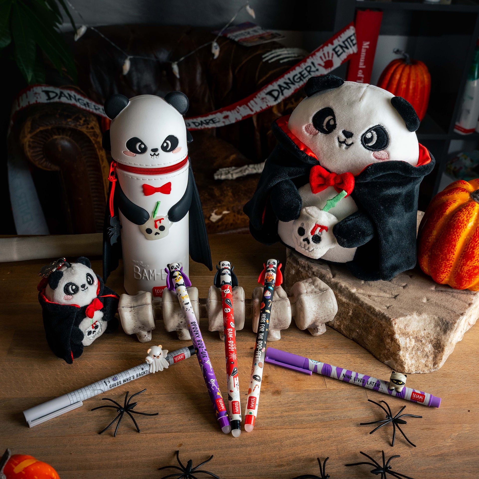 Legami 2er-Set Gelstifte Mumienkatze & Geisterbär Lovely Friends Spooky Party - Bild 9