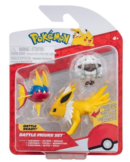 Pokémon Battle Figuren Dreierpack Battle Ready - Bild 8