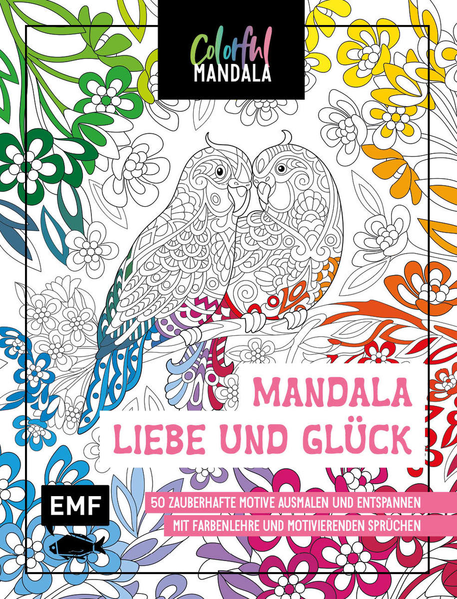 Mandala Colorful Liebe und Glück - Bild 1