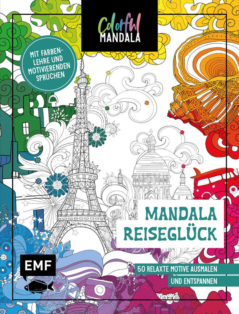 Mandala Colorful Reiseglück - Bild 1